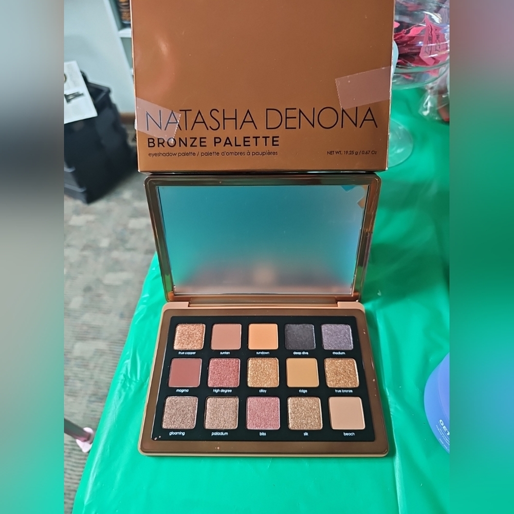 Discontinued Natasha Denona Bronze Eyeshadow Palette 100% Authentic New In Box